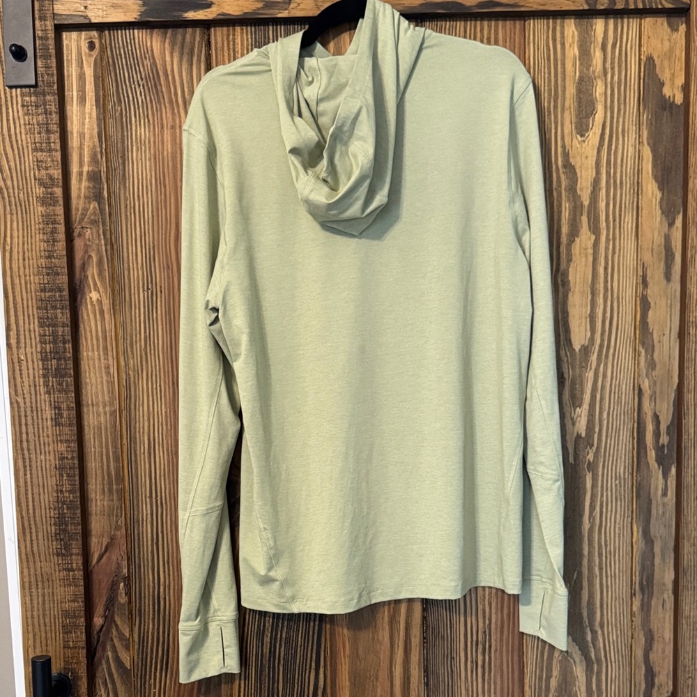 Duck Camp Rockport Hoodie Light Sage Hooded Long Sleeve Top - Picture 4 of 7